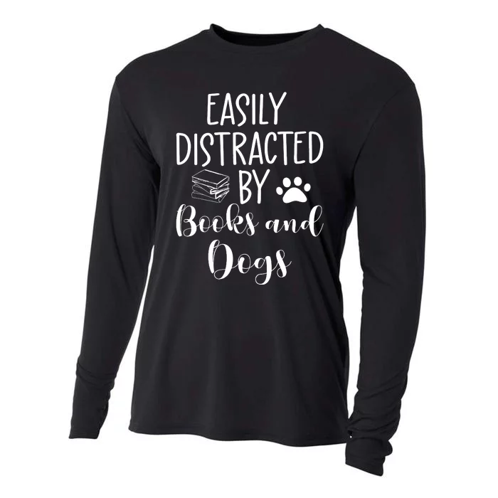 Dogs And Books Cooling Performance Long Sleeve Crew