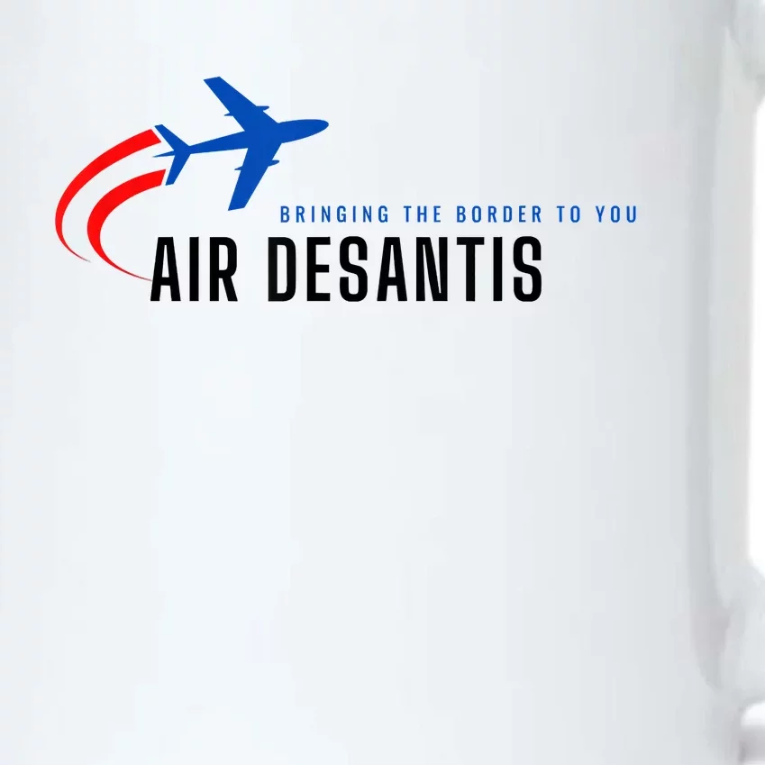 Desantis Airlines Bringing The Border To You Black Color Changing Mug