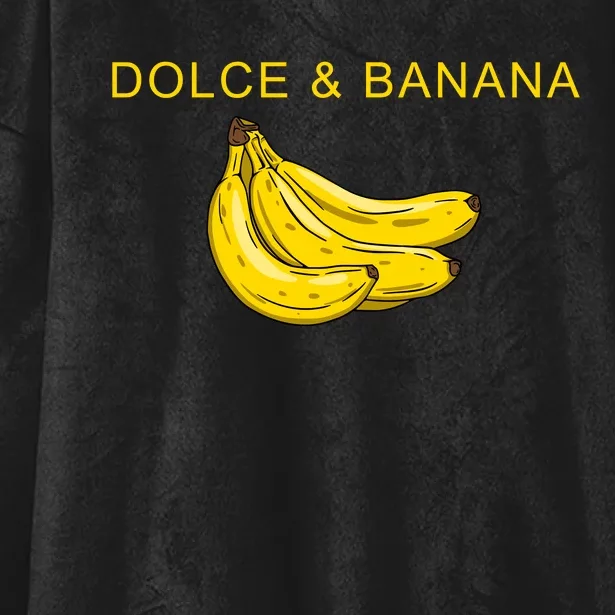 Dolce And Banana Funny Fashion Yellow Yummy Fruit Hooded Wearable Blanket