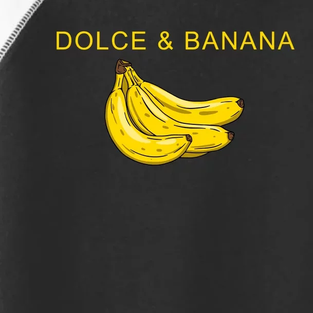 Dolce And Banana Funny Fashion Yellow Yummy Fruit Toddler Fine Jersey T-Shirt