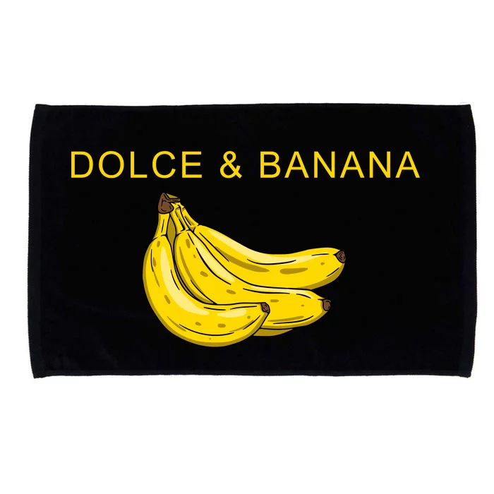 Dolce And Banana Funny Fashion Yellow Yummy Fruit Microfiber Hand Towel