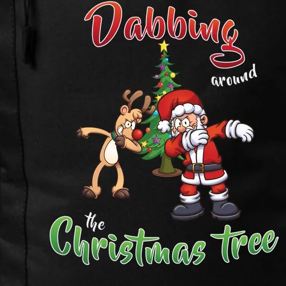 Dabbing Around The Christmas Tree Daily Commute Backpack