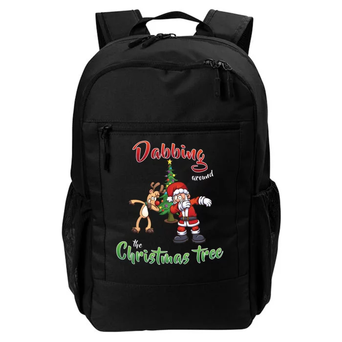 Dabbing Around The Christmas Tree Daily Commute Backpack