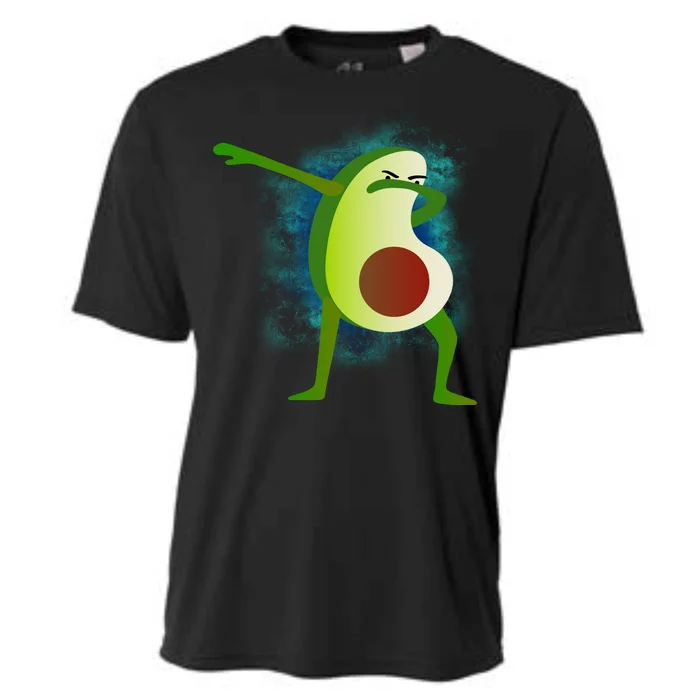 Dabbing Avocado Cooling Performance Crew T-Shirt