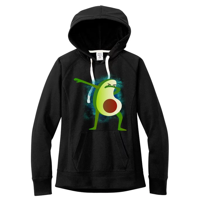 Dabbing Avocado Women's Fleece Hoodie