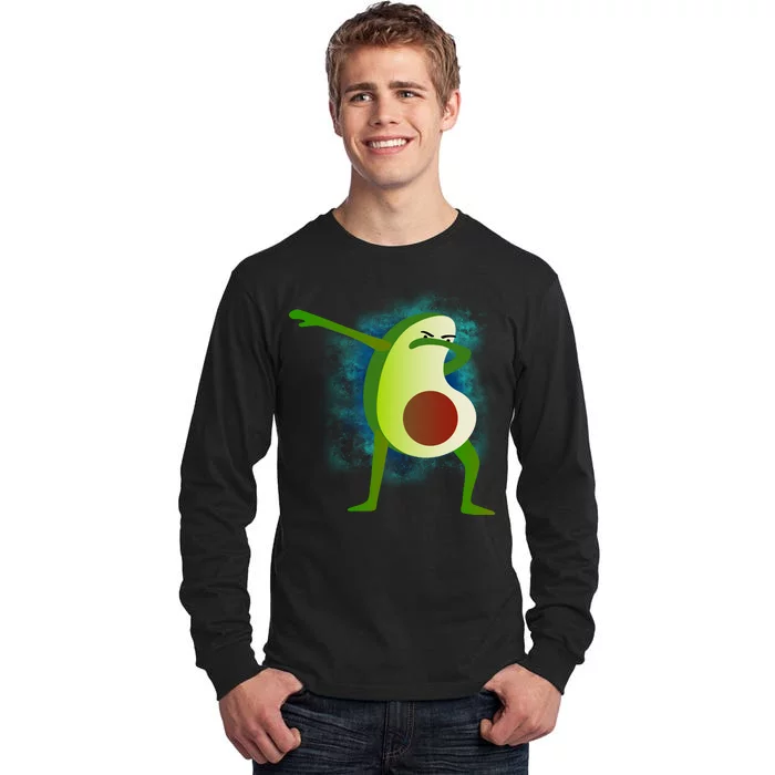 Dabbing Avocado Tall Long Sleeve T-Shirt