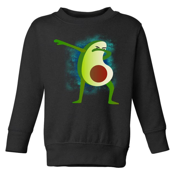 Dabbing Avocado Toddler Sweatshirt