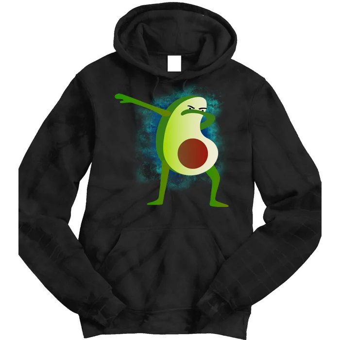 Dabbing Avocado Tie Dye Hoodie