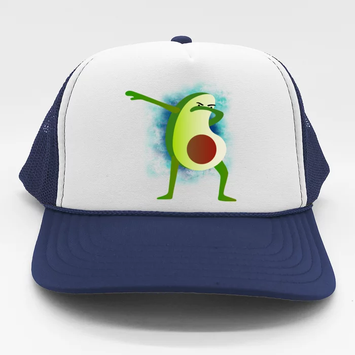 Dabbing Avocado Trucker Hat