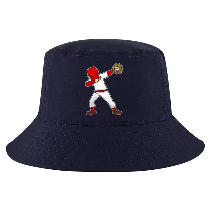 Dabbing Baseball Player Cool Comfort Performance Bucket Hat