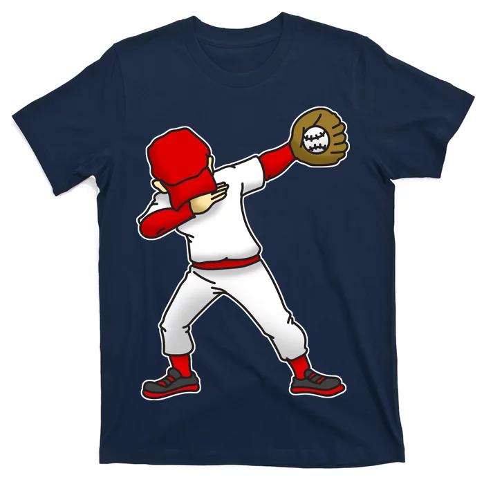 Dabbing Baseball Player T Shirt TeeShirtPalace