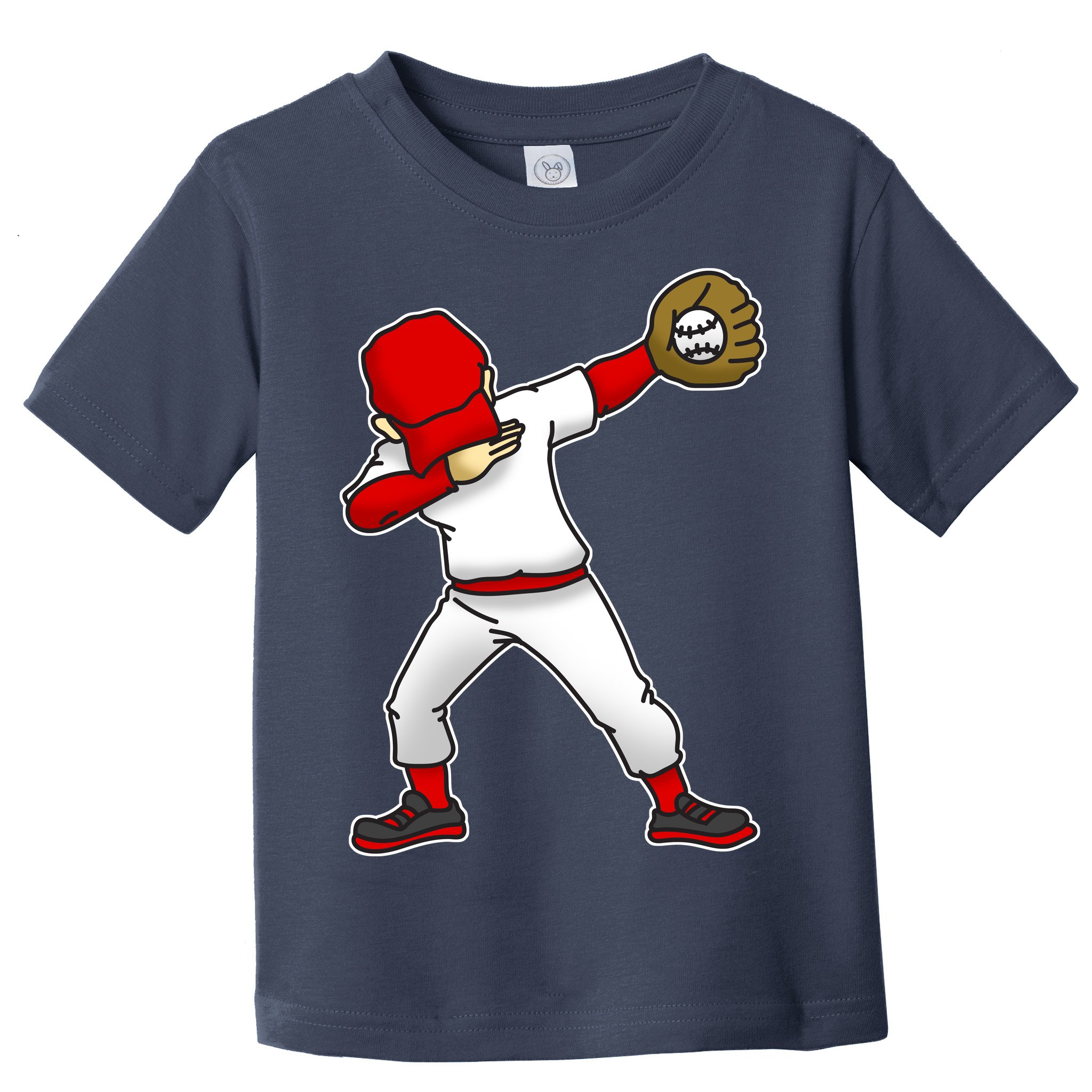 Dabbing Baseball Player Toddler T-Shirt
