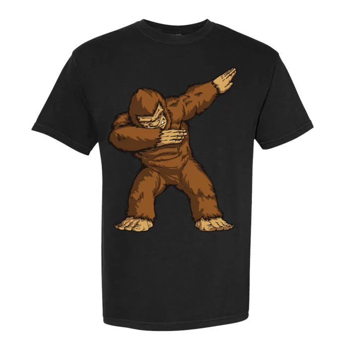 Dabbing Bigfoot Garment-Dyed Heavyweight T-Shirt