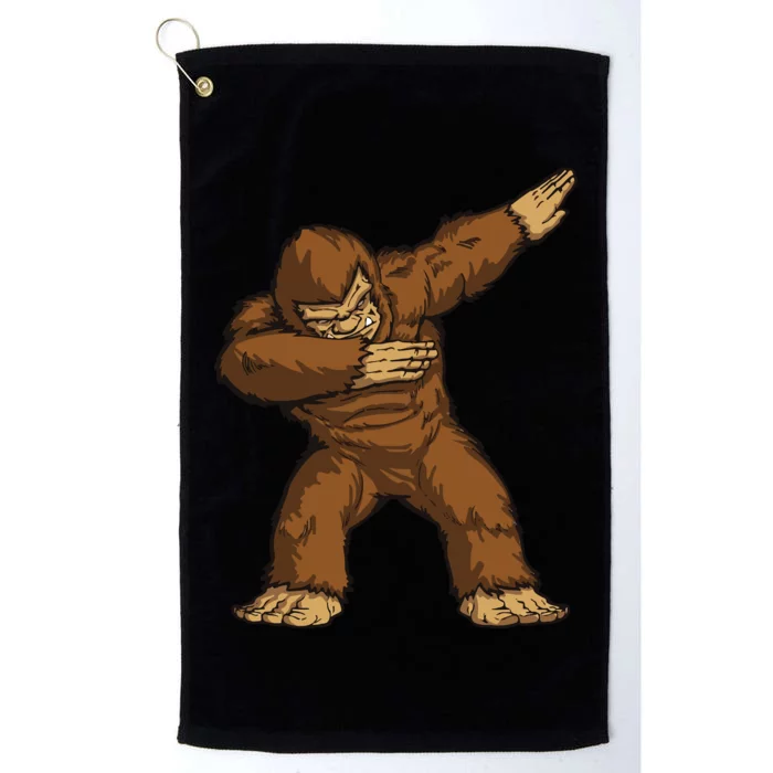 Dabbing Bigfoot Platinum Collection Golf Towel