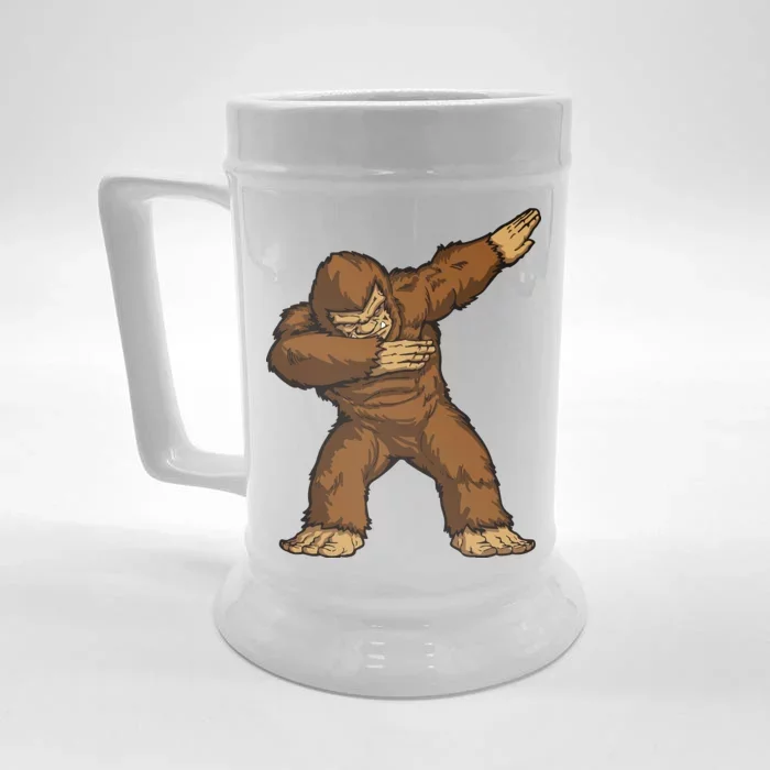 Dabbing Bigfoot Front & Back Beer Stein