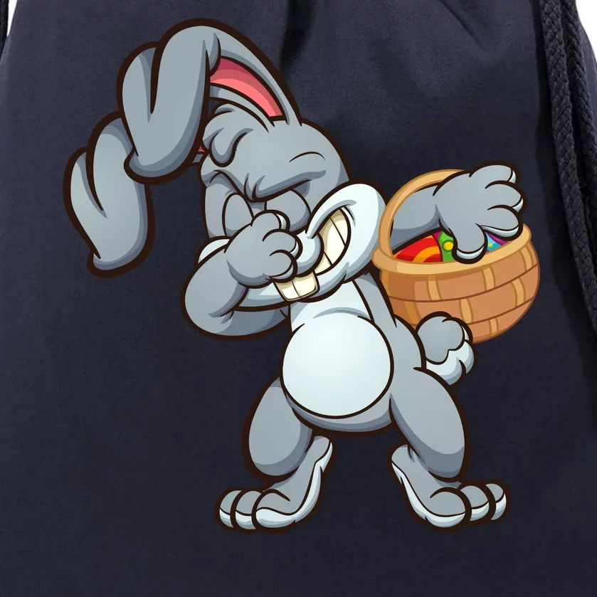 Dabbing Bunny Drawstring Bag