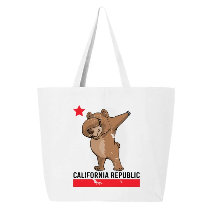 Dabbing California Republic Bear 25L Jumbo Tote