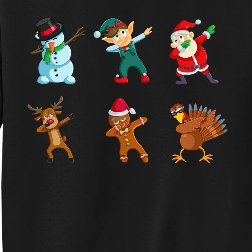 Dabbing Christmas Characters Sweatshirt