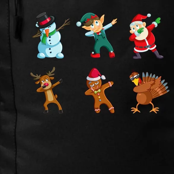 Dabbing Christmas Characters Daily Commute Backpack