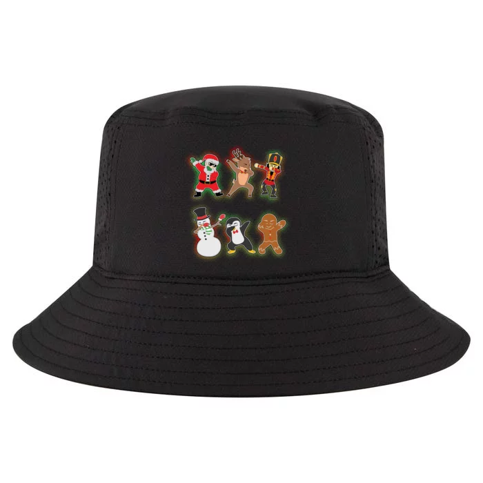 Dabbing Christmas Characters Santa Dab Cool Comfort Performance Bucket Hat