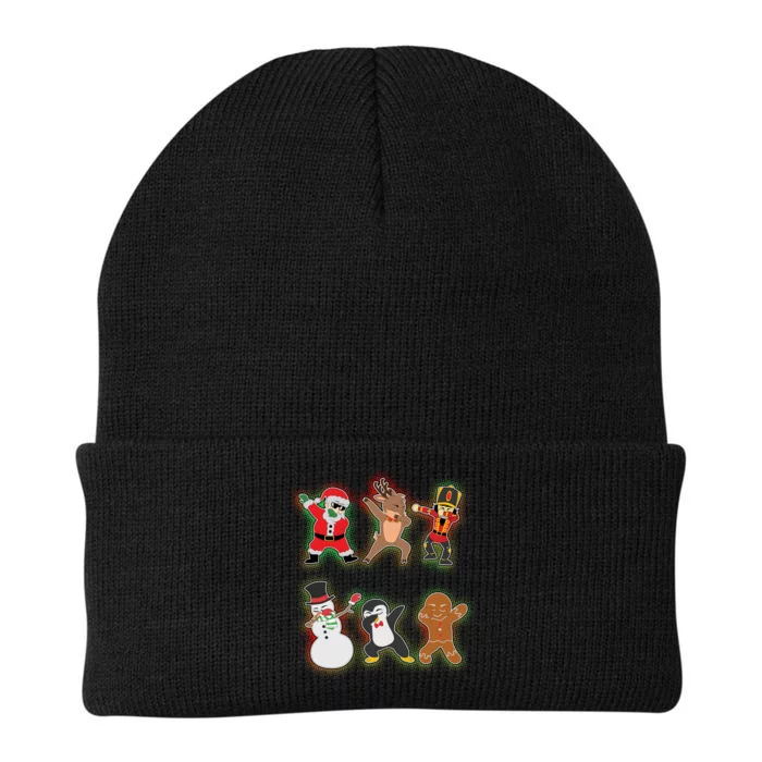 Dabbing Christmas Characters Santa Dab Knit Cap Winter Beanie