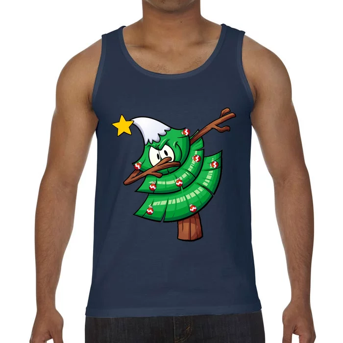 Dabbing Christmas Tree Comfort Colors® Tank Top