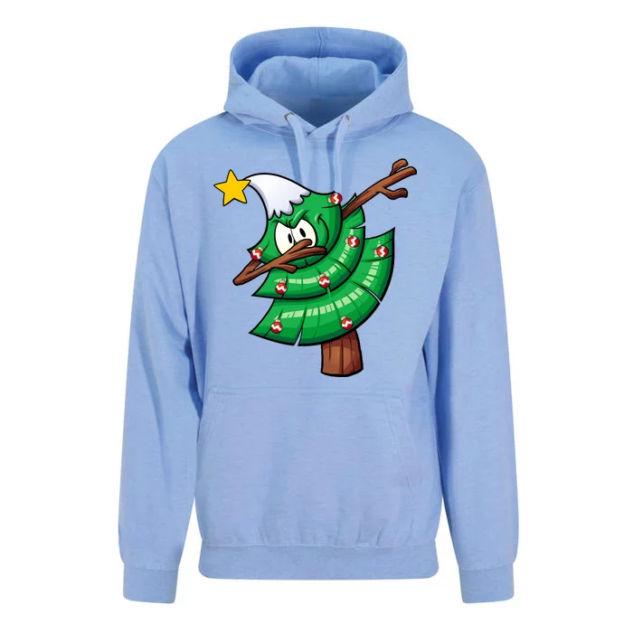 Dabbing Christmas Tree Unisex Surf Hoodie