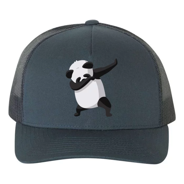 Dabbing Dab Panda Yupoong Adult 5-Panel Trucker Hat