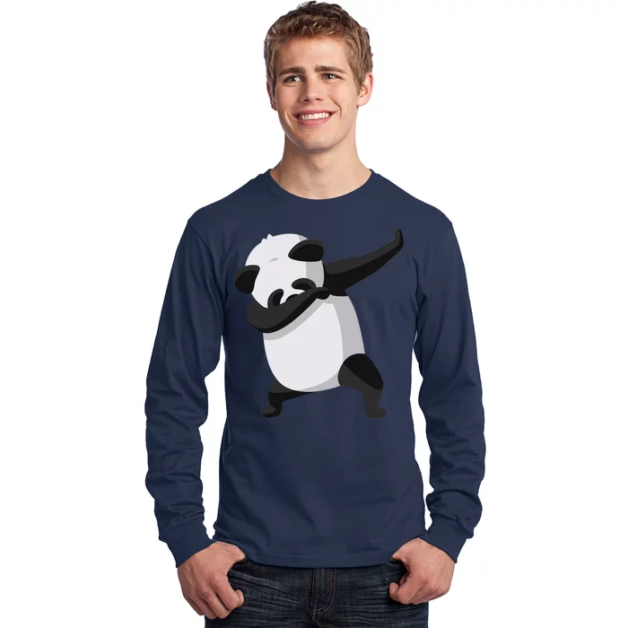 Dabbing Dab Panda Long Sleeve Shirt