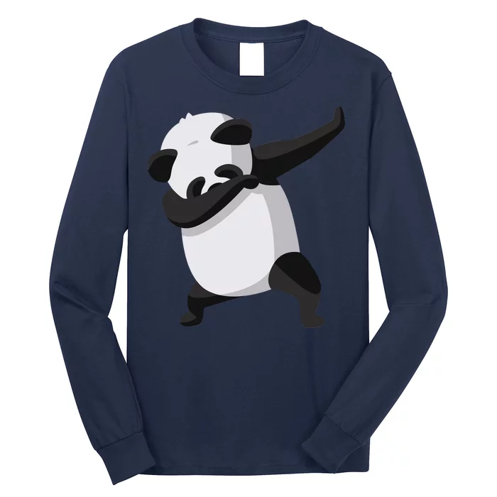 Dabbing Dab Panda Long Sleeve Shirt