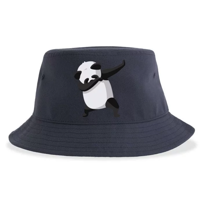 Dabbing Dab Panda Sustainable Bucket Hat