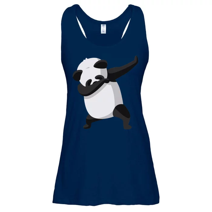 Dabbing Dab Panda Ladies Essential Flowy Tank