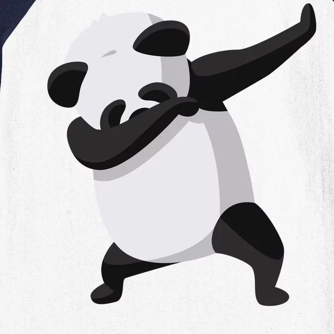 Dabbing Dab Panda Baseball Sleeve Shirt