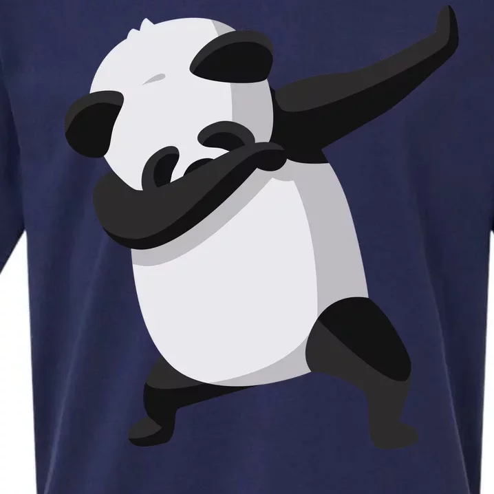 Dabbing Dab Panda Sueded Cloud Jersey T-Shirt