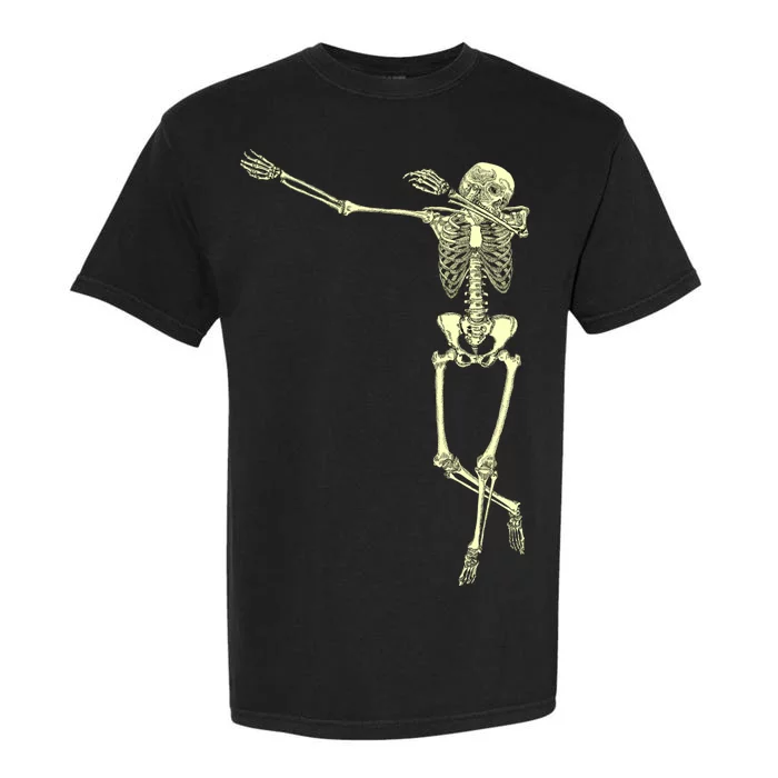 Dabbing Dab Skeleton Garment-Dyed Heavyweight T-Shirt