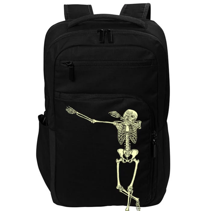 Dabbing Dab Skeleton Impact Tech Backpack