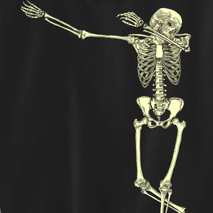 Dabbing Dab Skeleton Kids Sweatshirt