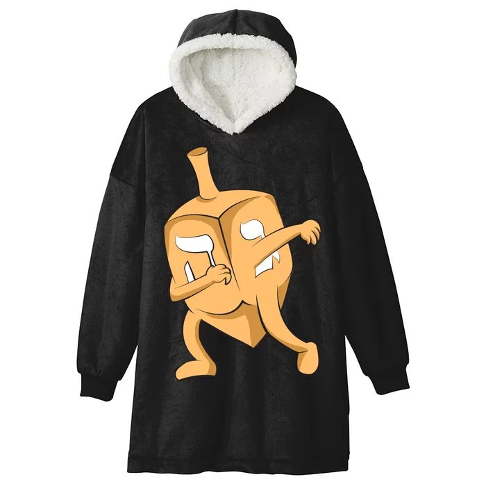 Dabbing Dreidel Hooded Wearable Blanket