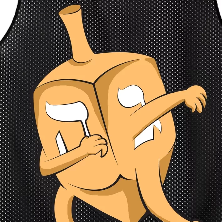 Dabbing Dreidel Mesh Reversible Basketball Jersey Tank