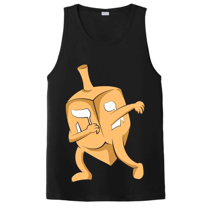 Dabbing Dreidel Performance Tank