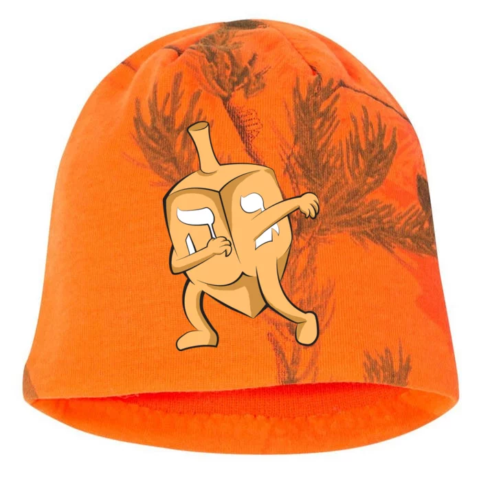 Dabbing Dreidel Kati - Camo Knit Beanie