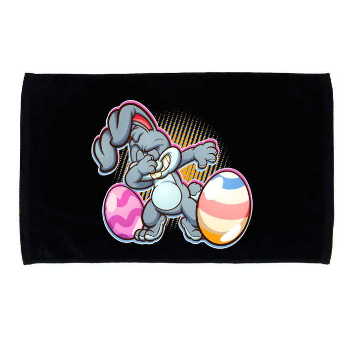 Dabbing Easter Bunny Microfiber Hand Towel