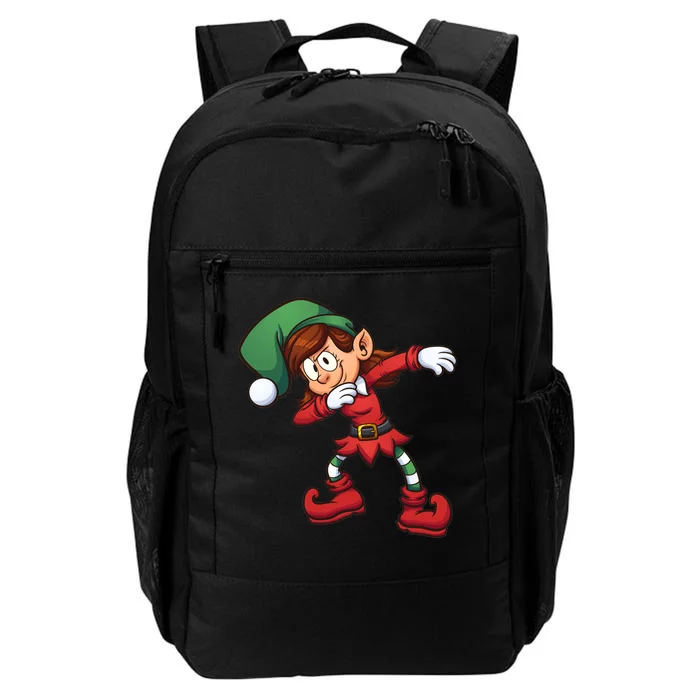 Dabbing Elf Cute Funny Christmas Daily Commute Backpack