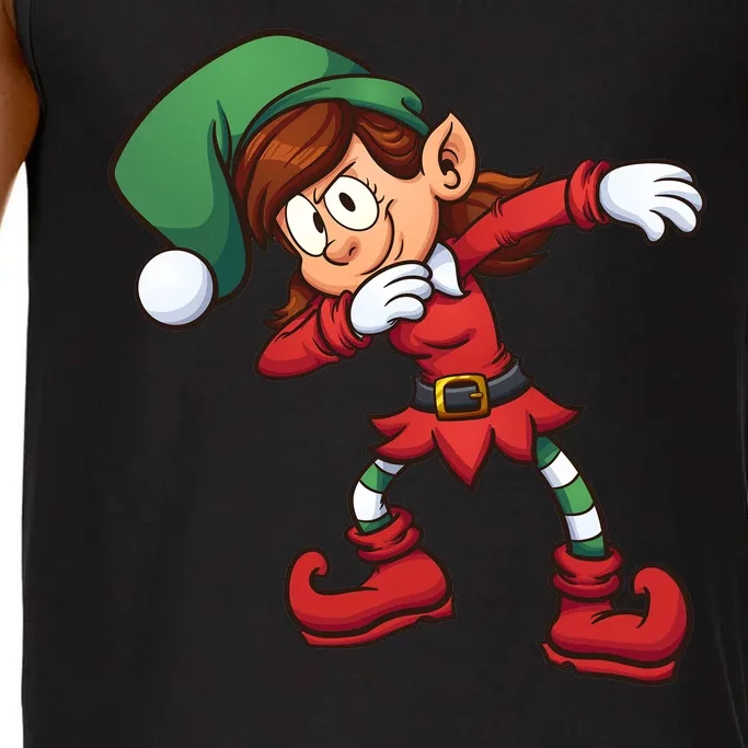 Dabbing Elf Cute Funny Christmas Comfort Colors® Tank Top