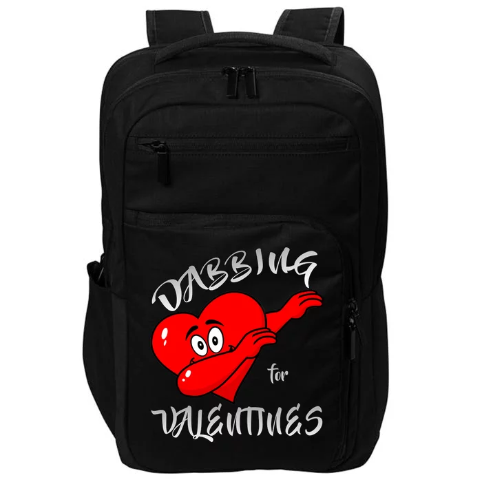 Dabbing For Love Valentines Day Heart Impact Tech Backpack