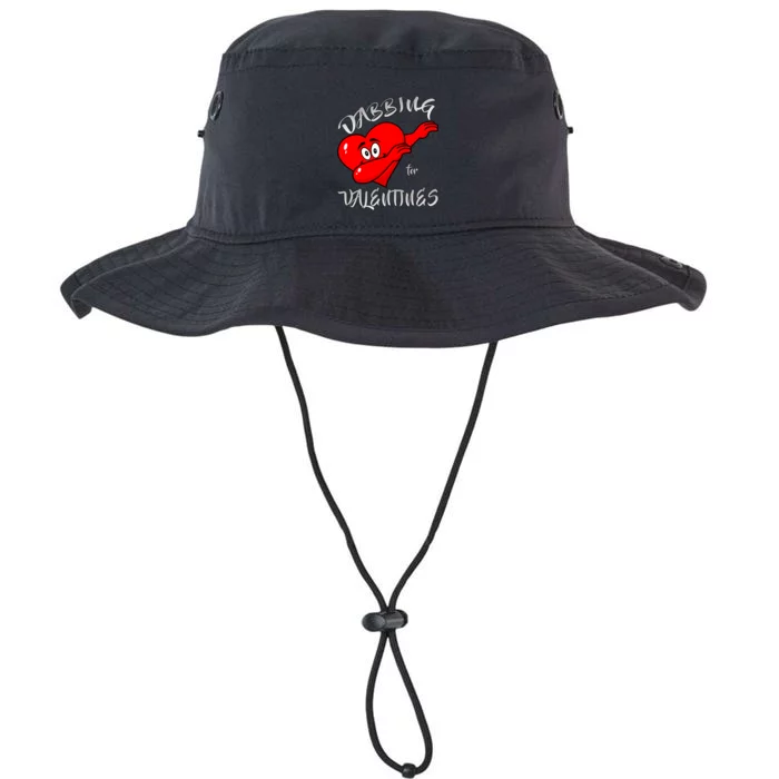 Dabbing For Love Valentines Day Heart Legacy Cool Fit Booney Bucket Hat