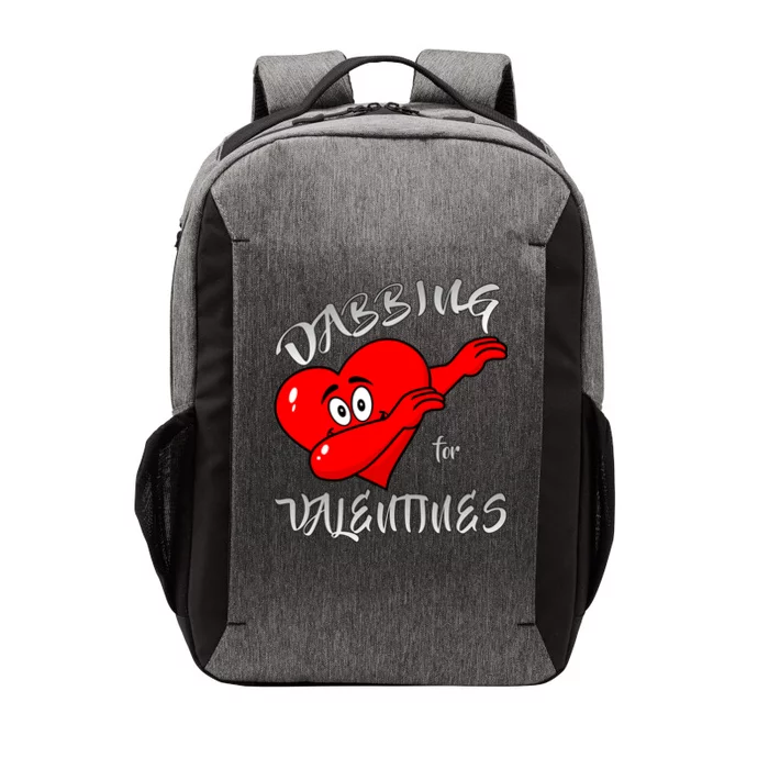 Dabbing For Love Valentines Day Heart Vector Backpack