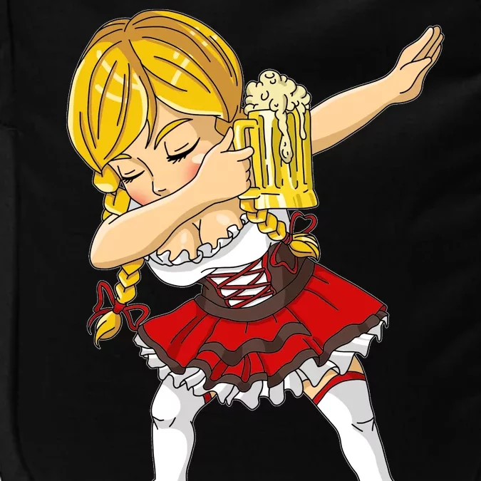 Dabbing German Girl Oktoberfest Impact Tech Backpack