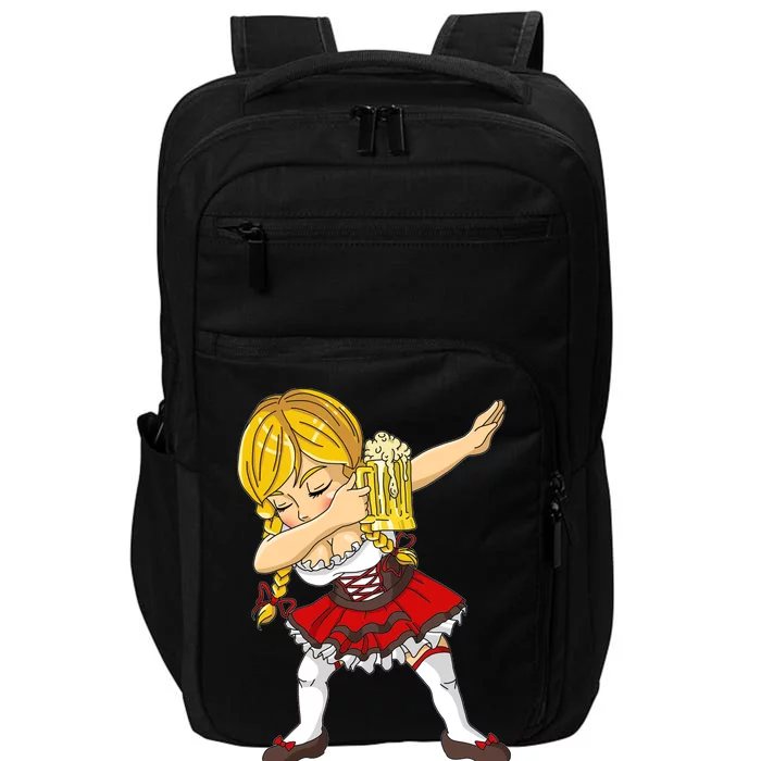 Dabbing German Girl Oktoberfest Impact Tech Backpack