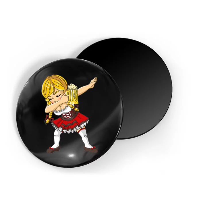 Dabbing German Girl Oktoberfest Magnet